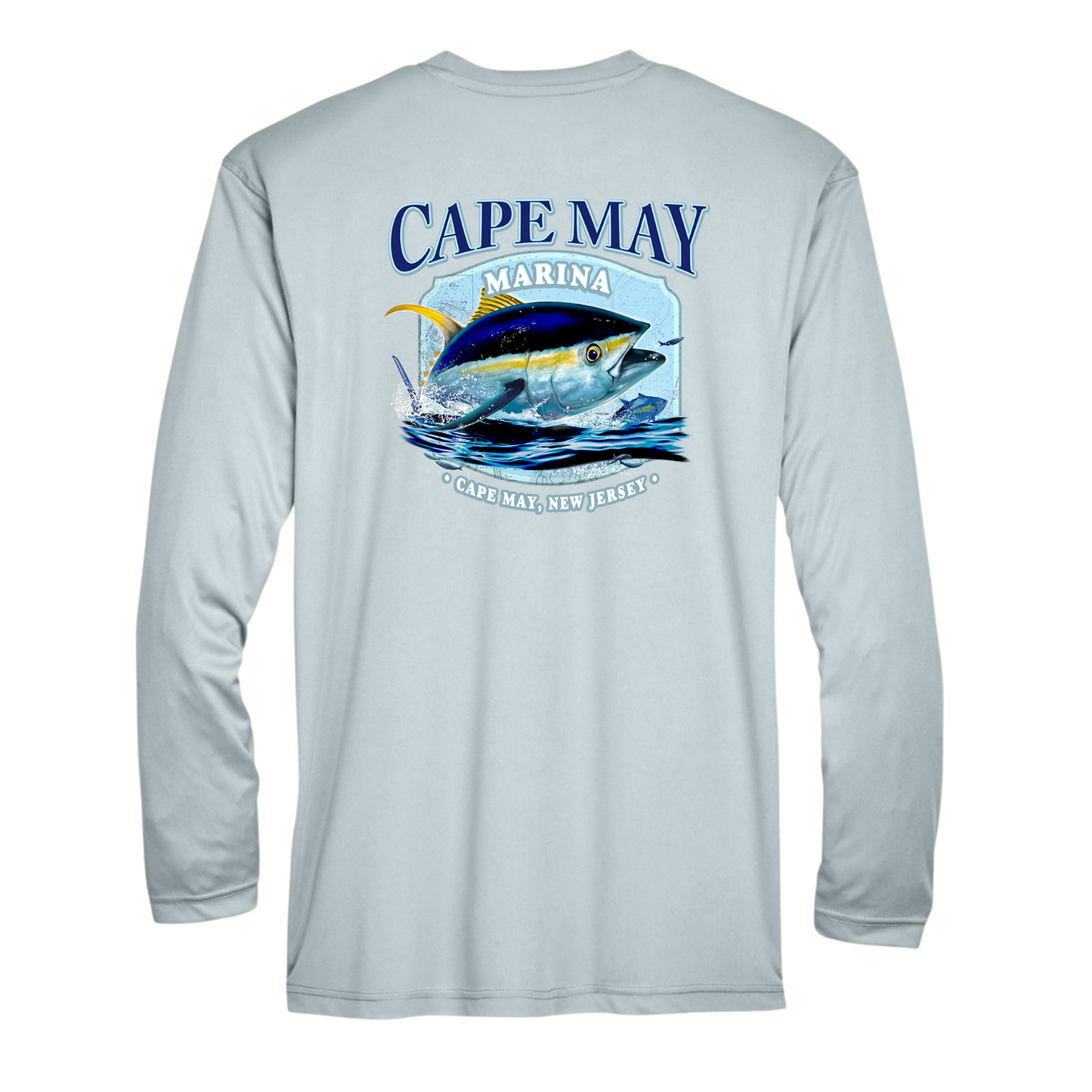 Cape May Marina - Tuna Sun Shirt